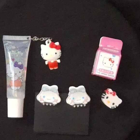 Hello Kitty Gift Bundle, Fun Girls' Gifts, Unique Gift Bundle, Cinnamoroll Hair - Picture 4 of 4